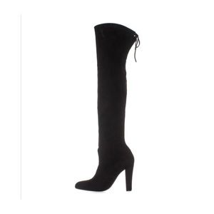 Steve Madden Gorgeous over the knee Boot in Black